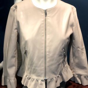 Crop Sleeve Jacket, Size Small